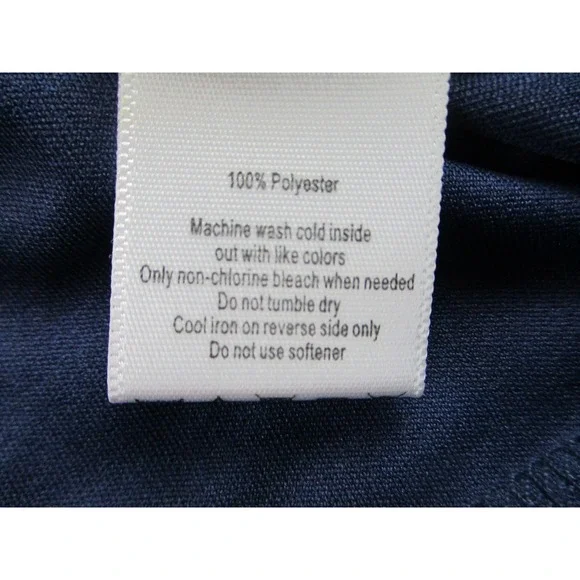 Alo Yoga Shirt Mens 3XL Navy Blue CoolFit Performance Athletic‎ Polyester Tee